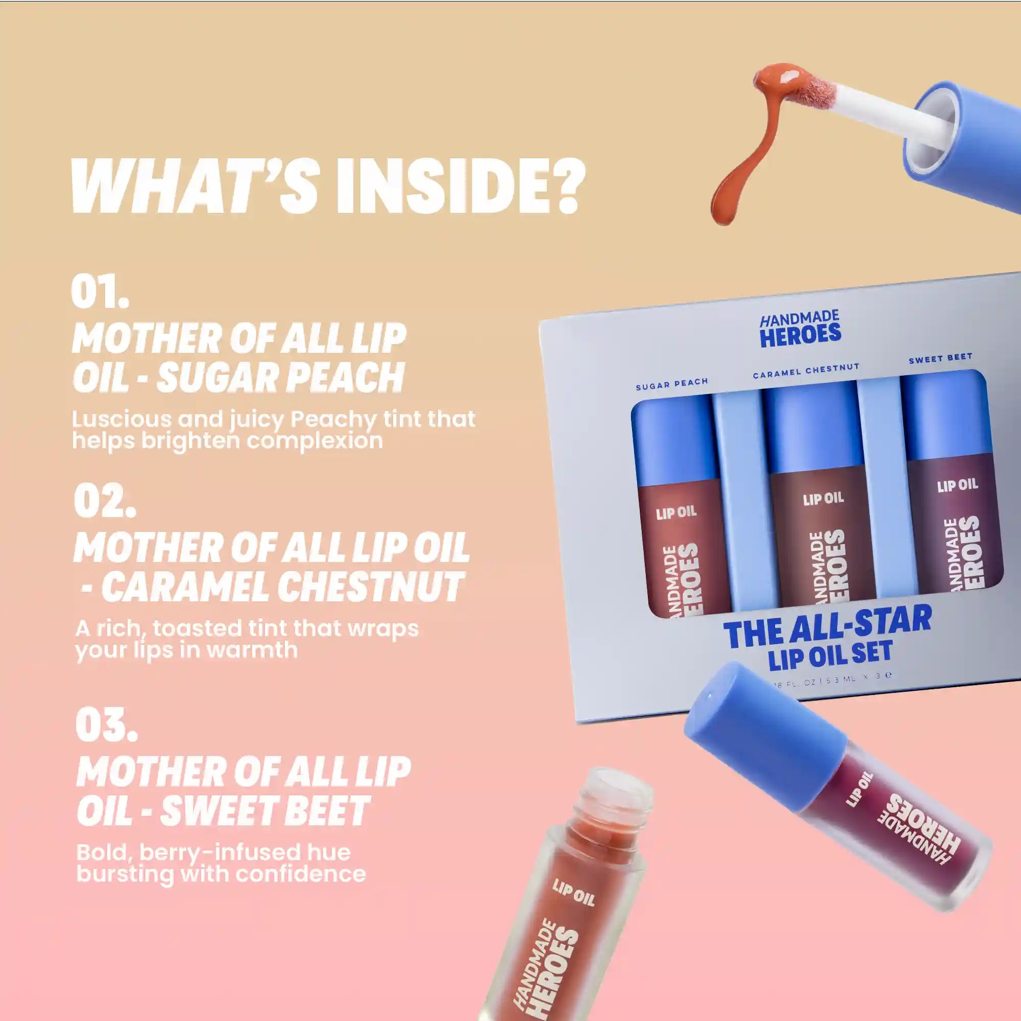 THE ALL-STAR LIP OIL SET